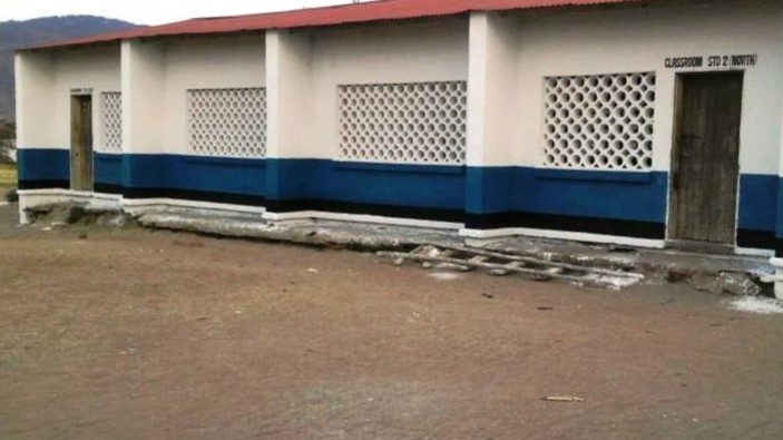 Bwengu school after repairs